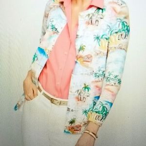 Talbots Tropical Sweater